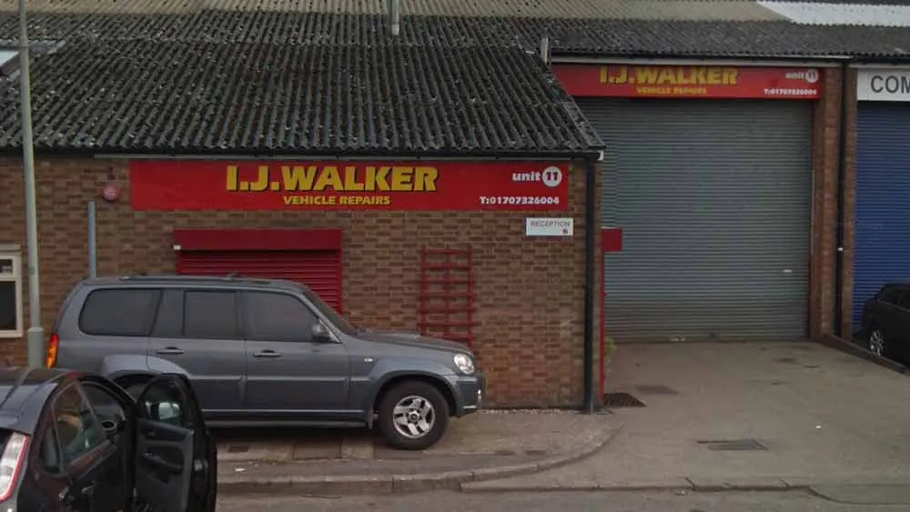 I J Walker Garage Front 